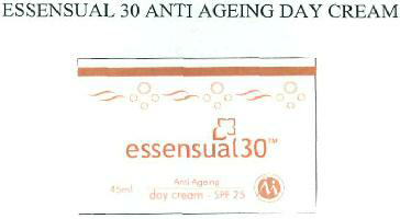 Essensual 30 Anti Ageing Day Cream (label) Device mark 2537457 Trademark