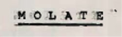 Molate Device mark 741801 Trademark