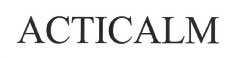 Acticalm Device mark 2260652 Trademark