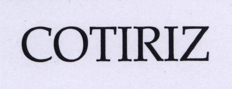 Cotiriz Device mark 1778767 Trademark