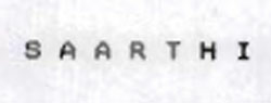 Saarthi Device mark 1030268 Trademark