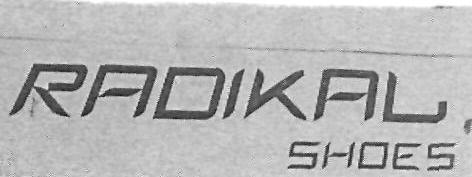 Radikal Shoes (device) Device mark 2459183 Trademark