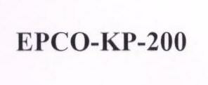 Epco-kp-200 (label) Device mark 1681904 Trademark