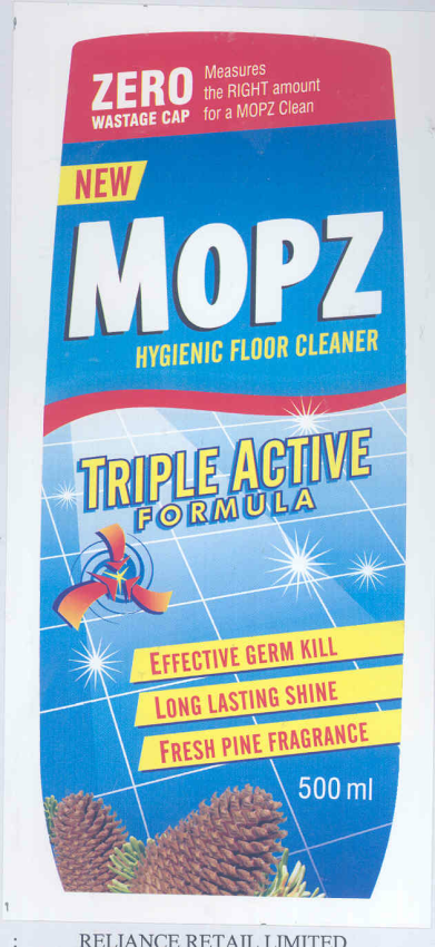 Mopz (label) Device mark 1696307 Trademark