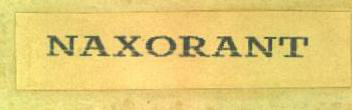Naxorant Device mark 643074 Trademark