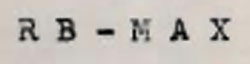 R B - M A X Device mark 660656 Trademark