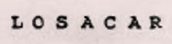 Losacar Device mark 735891 Trademark