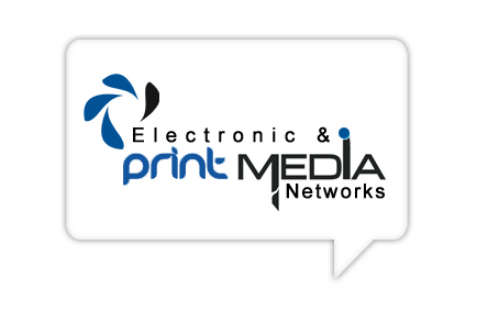 Electronic And Print Media Networks (lebel) Device mark 2482827 Trademark