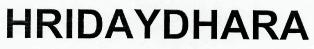 Hridaydhara Device mark 2534776 Trademark