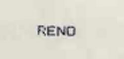 Reno Device mark 722374 Trademark