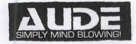 Aude, Simply Mind Blowing Device mark 1586247 Trademark
