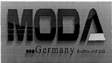 Moda Germany (device) Device mark 2501870 Trademark