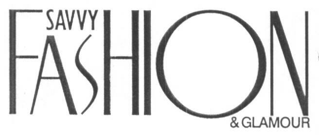 Savvy Fashion (label) Device mark 1621261 Trademark