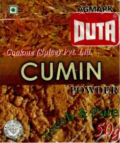 Duta Cumin Powder(device) Device mark 2524126 Trademark
