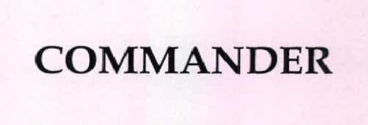 Commander Device mark 2449666 Trademark
