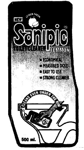 Sanipic (label) Device mark 1289057 Trademark