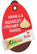 Vanilla Squeezy Creamy Inside (label) Device mark 2794001 Trademark
