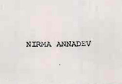 Nirma Annadev Device mark 924003 Trademark