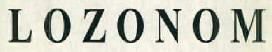Lozonom Device mark 2776668 Trademark