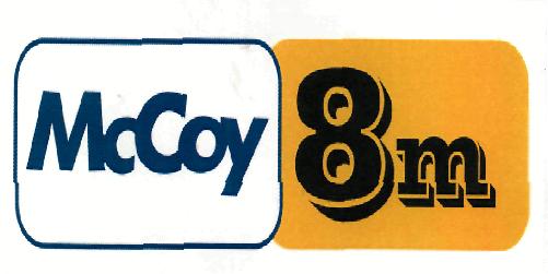 Mccoy 8m (label) Device mark 2204295 Trademark