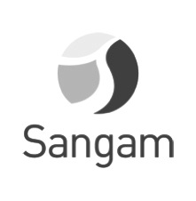 Sangam Label (in Black & White) Device mark 2734664 Trademark