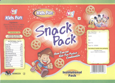 Kids Fun Snack Pack Device mark 2289869 Trademark