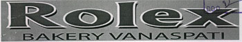 Rolex Bakery Vanaspati Device mark 2271796 Trademark