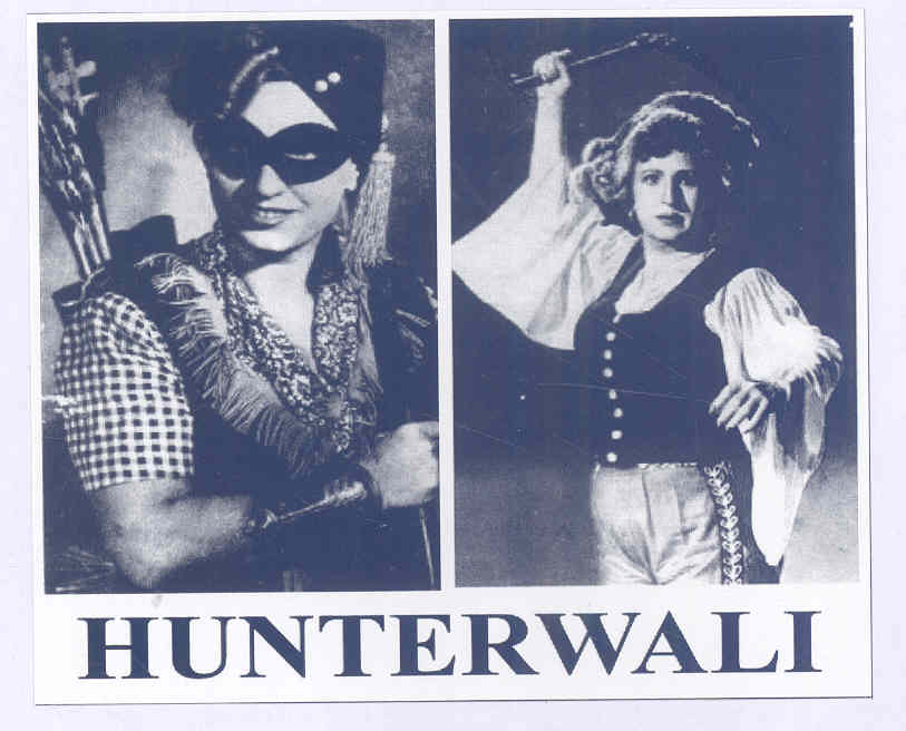 Hunterwali (label) Device mark 1753495 Trademark