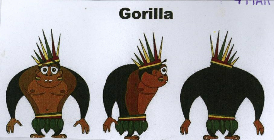 Gorilla ( Label ) Device mark 1792217 Trademark