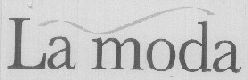 La Moda (label) Device mark 1475075 Trademark