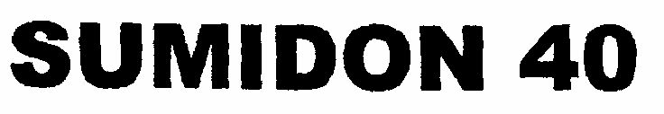 Sumidon 40 Device mark 902259 Trademark