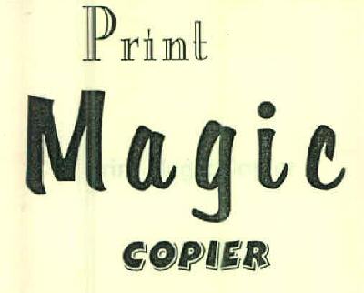 Print Magic (label) Device mark 1571182 Trademark