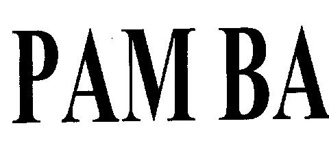Pam Ba (device) Device mark 2190127 Trademark