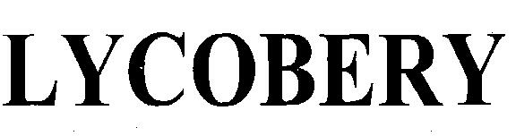 Lycobery (logo) Device mark 2299208 Trademark