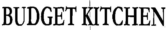 Budget Kitchen (logo) Device mark 2302595 Trademark