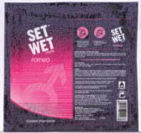 Set Wet Style Romeo Device mark 1921287 Trademark