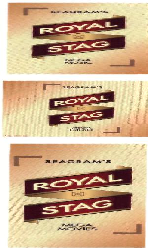 Seagram's Royal Stag Mega Movies (logo) Device mark 2251407 Trademark