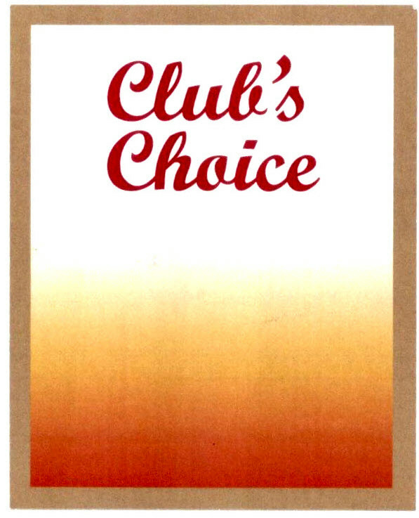 Club's Choice Device mark 2736176 Trademark