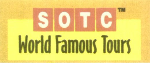 Sotc World Famous Tours(label) Device mark 1428008 Trademark