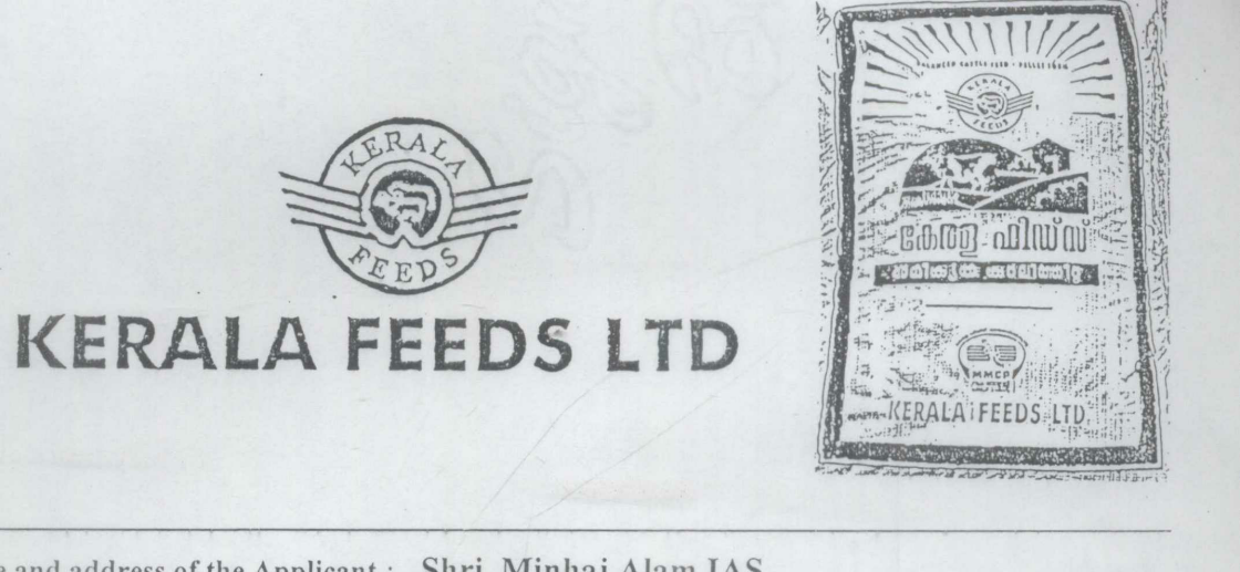 Kerala Feeds Ltd Device mark 991392 Trademark
