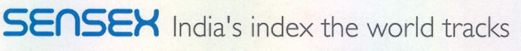 Sensex India's Index The World Tracks Device mark 2219421 Trademark