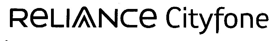 Reliance Cityfone (letter Written In Special Form) Device mark 1459703 Trademark