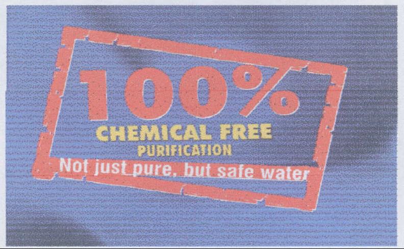 100% Chemical Free Device mark 1984012 Trademark