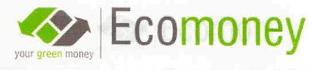 Ecomoney, E (logo) Device mark 2864424 Trademark