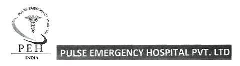 P E H, Pluse Emergency Hospital Pvt. Ltd. Device mark 2336426 Trademark