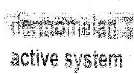 Dermomelan Active System (logo) Device mark 1913810 Trademark
