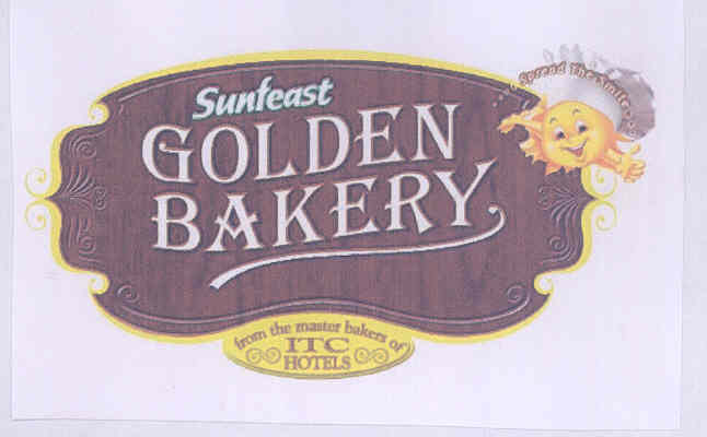 Sunfeast Golden Bakery (device Of Laughing Doll), Label In Colour Device mark 1653663 Trademark