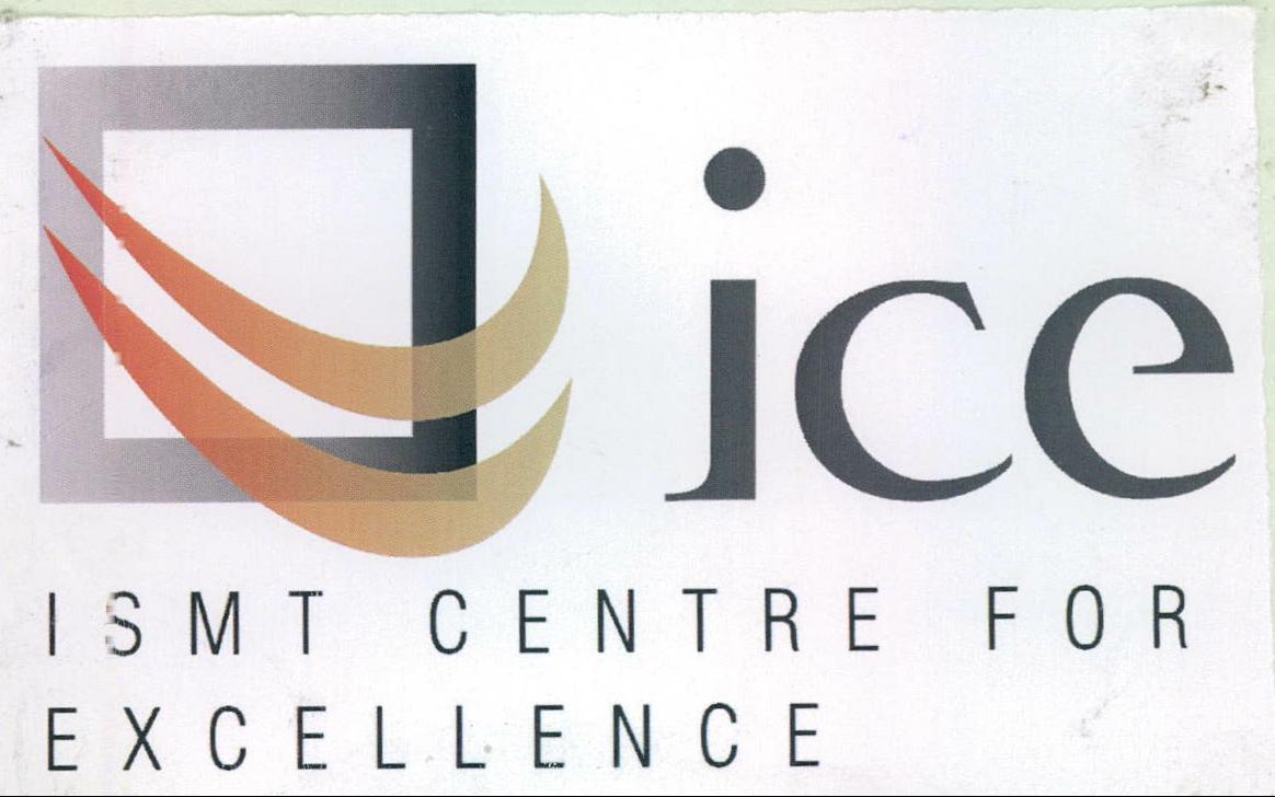 Ice Ismt Centre For Excellence Device mark 2124352 Trademark