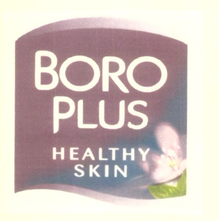 Boro Plus Healthy Skin (label) Device mark 1477833 Trademark