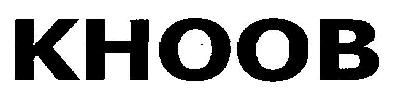 Khoob (device) Device mark 2613318 Trademark